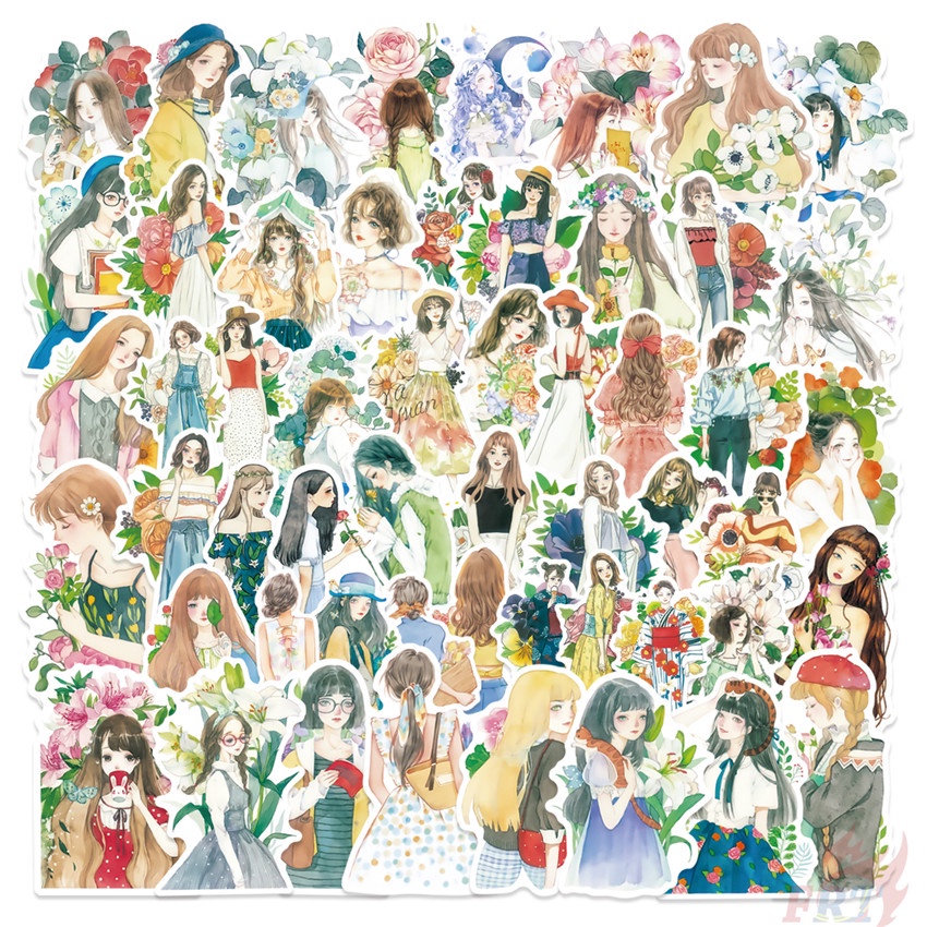 ❉ สติกเกอร์ Magic Sea Series 01 สําหรับตกแต่ง ❉ สติกเกอร์แฟชั่น กันน้ํา DIY 50 ชิ้น/เซต