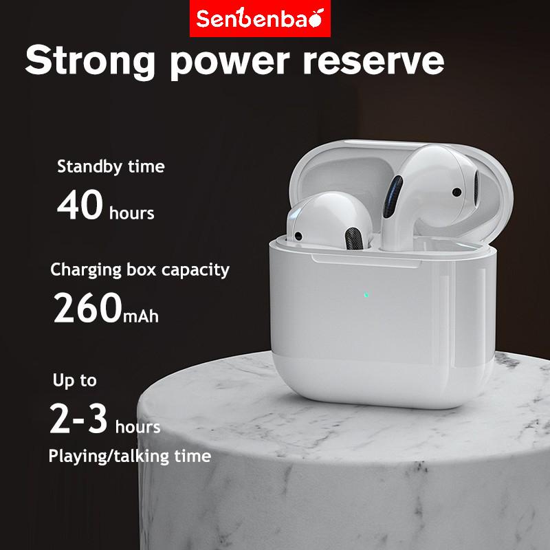 Tws Pro4 หูฟังบลูทูธไร้สาย HiFi เสียงเบส สําหรับสมาร์ทโฟน 1 ชิ้น