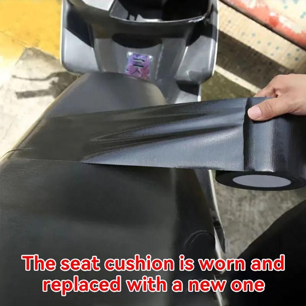 Ilonim 1 ม้วนหนังซ่อมเทป, PU สีดํา First Aid Patch, Self กาวกันน้ํา Strong Sticky หนัง Patch โซฟารถที่นั่งกระเป๋าถือแจ็คเก็ตเฟอร์นิเจอร์รองเท้า - รูปที่ 2