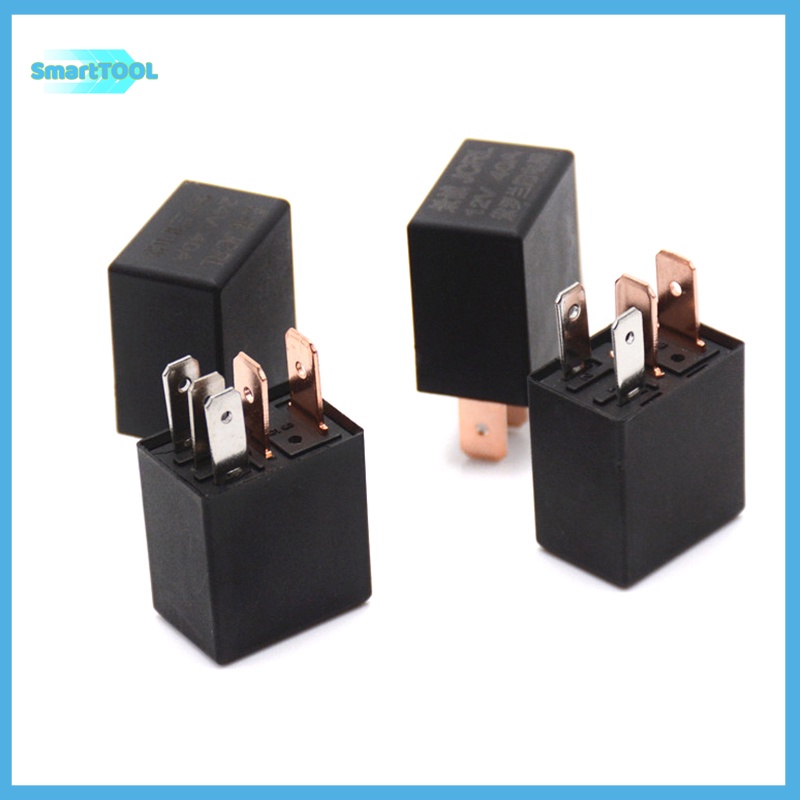 UTZN> 12V 40A ปัจจุบันอันดับ 1NO 1NC SPDT 4/5 Pins รถยานยนต์นาฬิกาปลุกรีเลย์ 40 Amp ใหม่