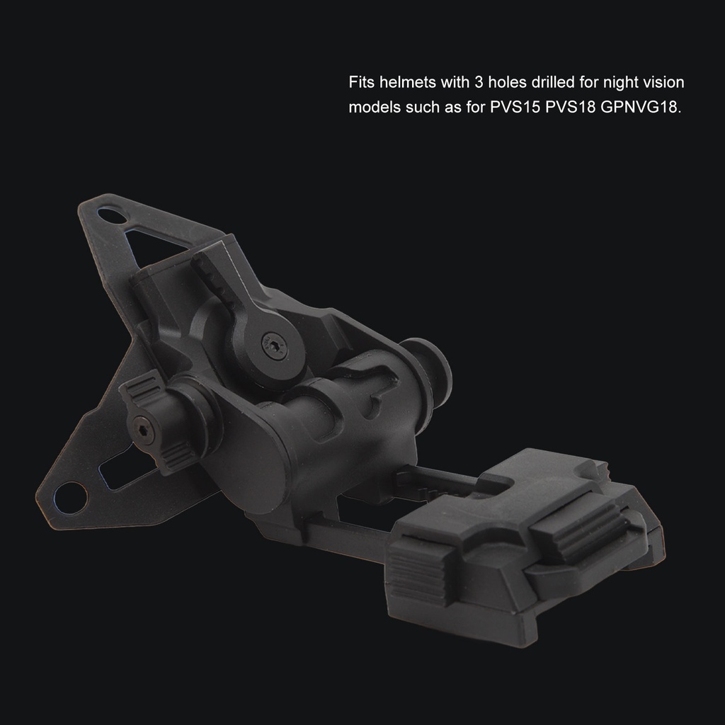 I Fstore Night Vision HELMET Mount ปรับได้ใช้งานง่ายกว้างความเข้ากันได้ไนลอน NVG สำหรับ PVS15 PVS18 GPNVG18