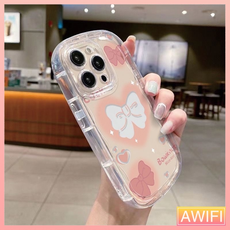 AWIFI เคสใสลายการ์ตูน 14 14PRO 11 13 13pro 13promax ใสกันกระแทก เว้ากล้อง 6s-7 8 6plus 7P/8P/11PROMAX 12PROMAX #5016