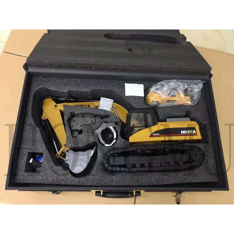 Huina 1/14 Full ALLOY 23CH 2.4G REMOTECONTROL Excavator Full Metal Huina 1580 V4 (GUARANTEEED TO BE 
