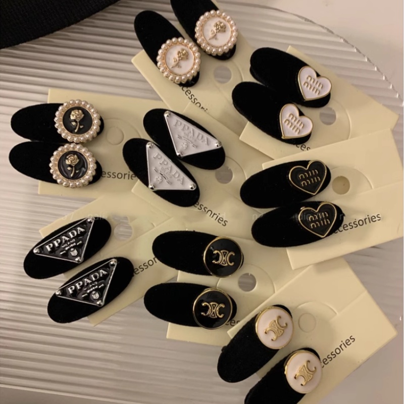 กิ๊บติดผม ผ้ากํามะหยี่ สไตล์เกาหลี แฟชั่นเรโทร สําหรับผู้หญิง