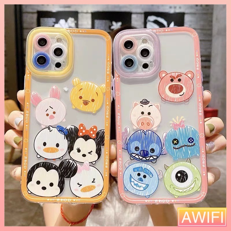 AWIFI เคสโทรศัพท์ แบบนิ่ม สำหรับรุ่น 14 13 13PRO 13PROMAX 12 Pro Max 11 8plus 6s Plus7 XR X XS Max SE 11Pro Max#257