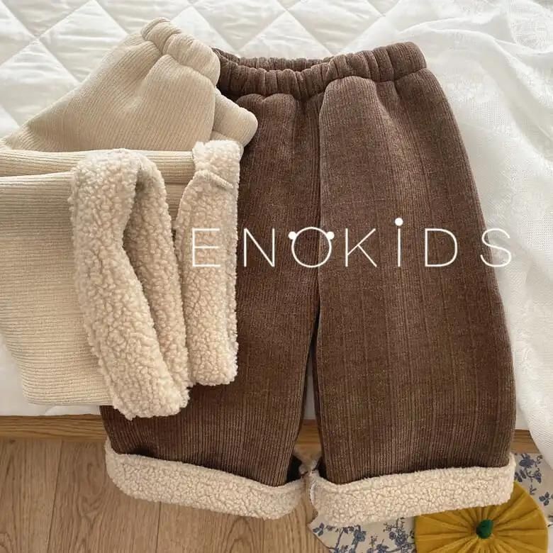 Lambswool กางเกงขาตรง ผ้าขนแกะ แบบหนา ทรงหลวม เข้ากับทุกการแต่งกาย แฟชั่นฤดูใบไม้ร่วง และฤดูหนาว สไตล์เกาหลี ตะวันตก สําหรับเด็กผู้หญิง