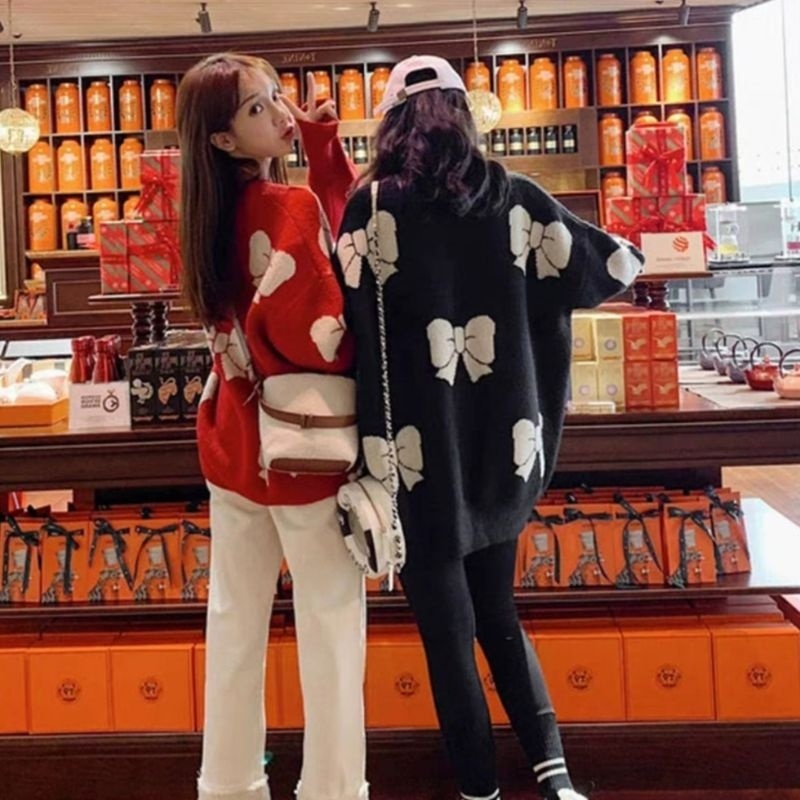 L.A Shop พร้อมส่ง เสื้อแขนยาว คอกลม ลายคริสต์มาส มีหลายลาย "9653" -C