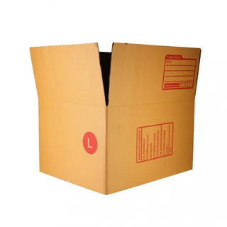 กล่องไปรษณีย์ เบอร์ L กล่องพัสดุฝาชน แพ็ค 10 ใบ หนา 3 ชั้น ราคาส่ง พร้อมส่ง Qbox7 ล็อต 1113