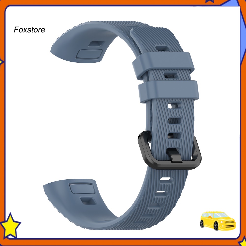 [Fx] สายนาฬิกาข้อมือซิลิโคน แบบเปลี่ยน สําหรับ Huawei Band 4 Pro TER-B29S