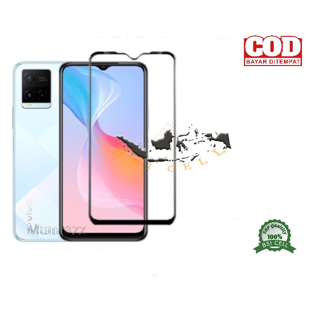 LAYER TEMPERED GLASS FULL SCREEN VIVO Y33T V2146/FRONT SCREEN PROTECTOR/FULL SCREEN ANTI-SCRATCH