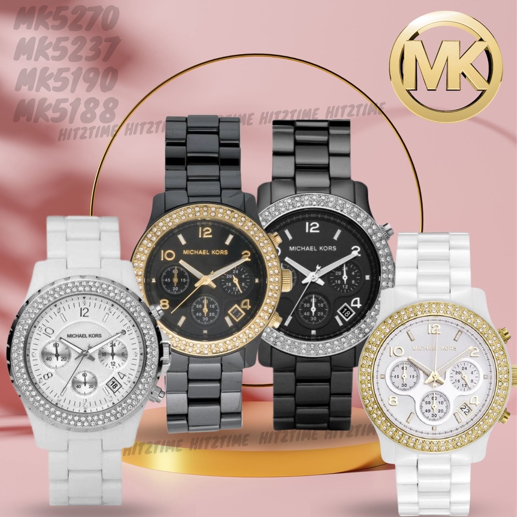 HITZTIME นาฬิกา Michael Kors OWM212 นาฬิกาข้อมือผู้หญิง นาฬิกาผู้ชาย  Brandname  รุ่น MK5237