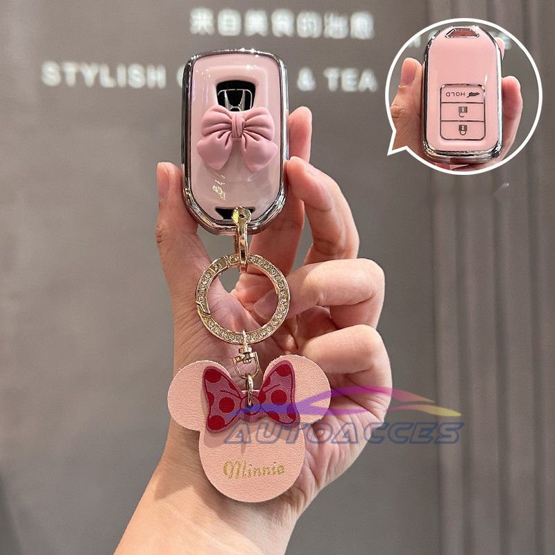 เคสรีโมตกุญแจรถยนต์ สําหรับ Honda Accord Crider XRV Civic Crv City HRV XRV Mobilio 2016-2022