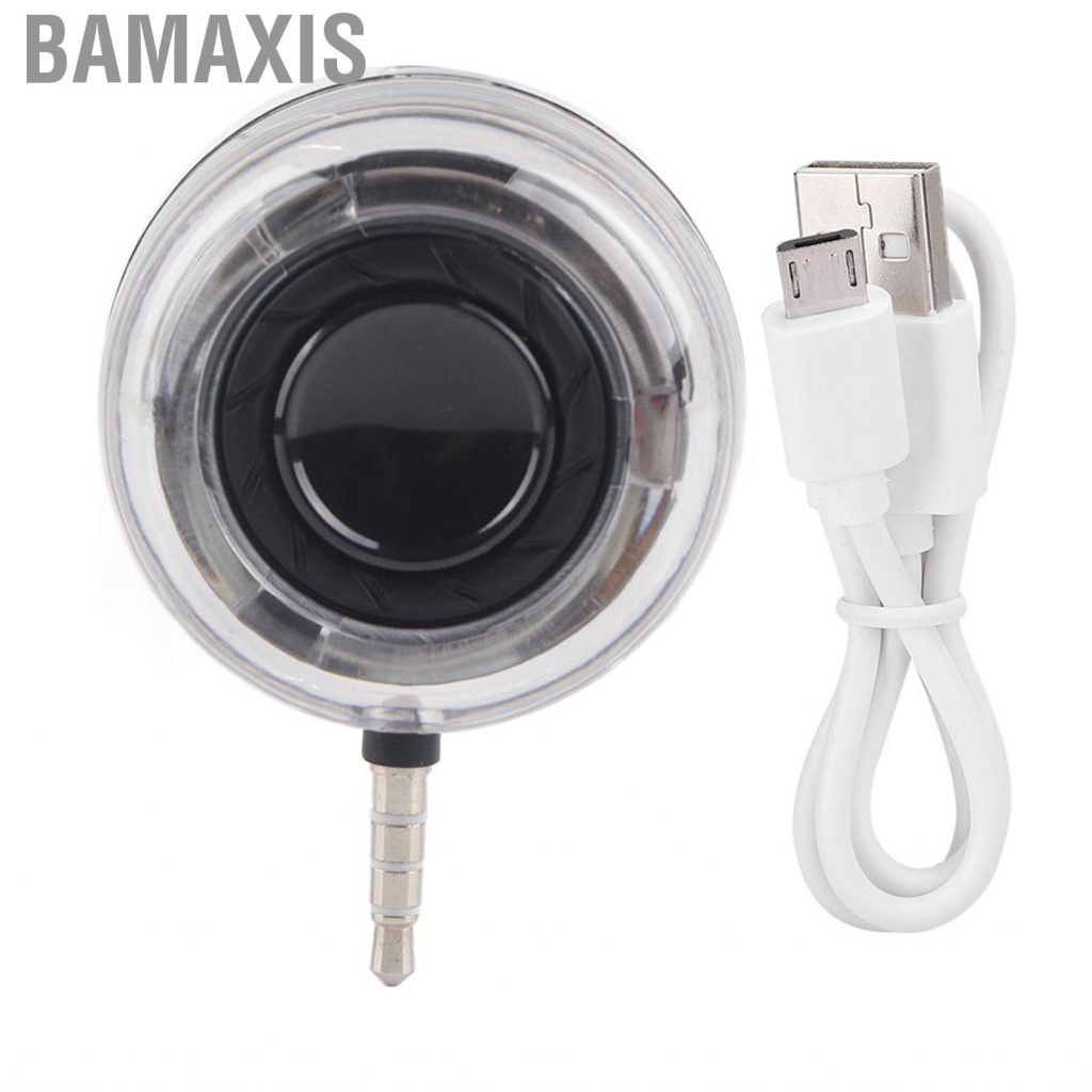 Bamaxis Portable Mini Speaker with 3.5mm Plug Handsfree Speakers Audio Music Player and Play for i Phone  Smartphone I Pad Computer