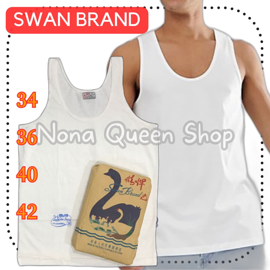 ขายส่ง - SWAN SMB เสื้อกล้ามผู้ชาย / เสื้อกล้ามผู้ชาย SWAN / เสื้อกล้ามผู้ชายสําหรับผู้ใหญ่ SMB SWAN