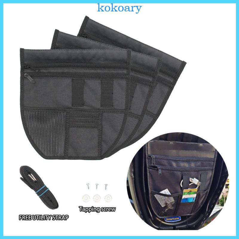Kok กระเป๋าผ้าไนล่อน ติดใต้เบาะนั่งรถมอเตอร์ไซค์ สําหรับ Nmax 155 V1 V2
