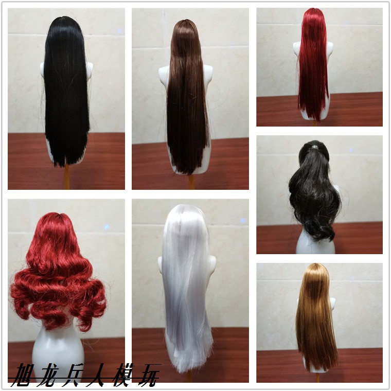 พร้อมส่ง kumik ผ้าคลุมวิกผม 2.0 1/6 หลายสไตล์ สําหรับผู้หญิง