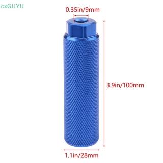 [cxGUYU] 1 ชิ้นโลหะผสมเท้า Stunt Peg สําหรับ BMX จักรยาน Fit 3 8 นิ้วเพลาหมุดจักรยาน Anti Skid ตะกั่วส่วนที่เหลือเท้าตอกอุปกรณ์เสริม PRTA