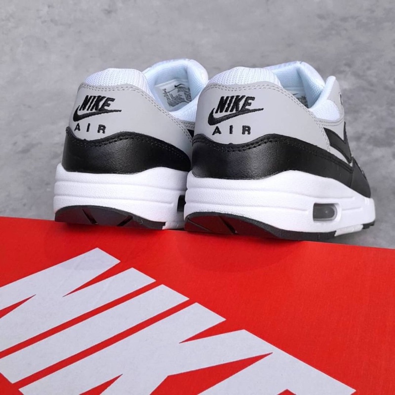 (oxswd) Nike Air Max 1 Ultra 2.0 Essential สีเทาดำขาว Sepatu รองเท้า true