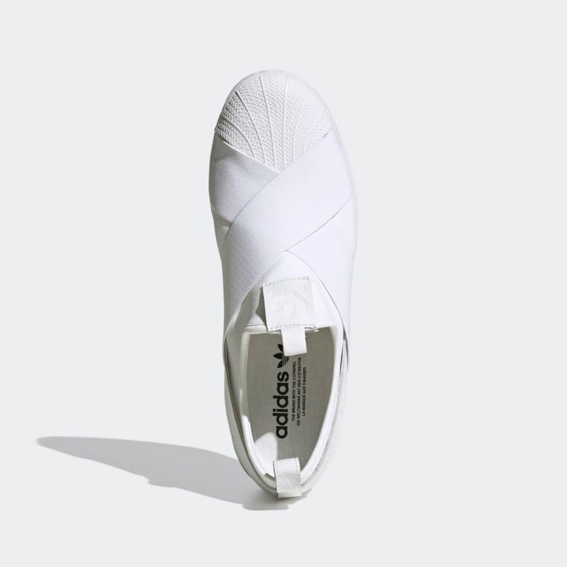 รองเท้าADIDAS SUPERSTAR SLIP-ON สีขาว ของแท้ แฟชั่น