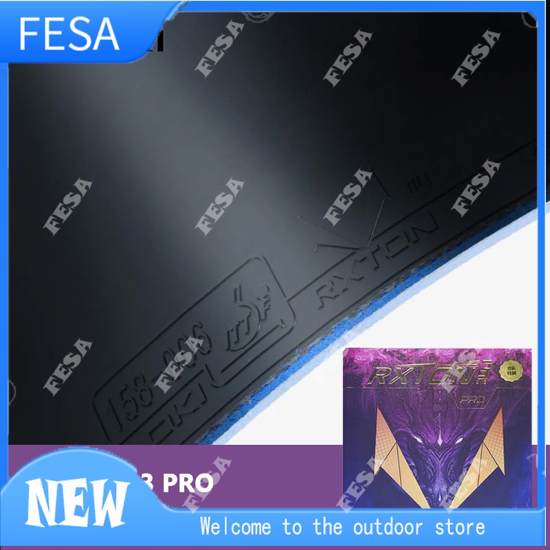 Loki RXTON 3 PRO ยางปิงปอง พร้อมฟองน้ํา ความหนาแน่นสูง สําหรับไม้ปิงปอง