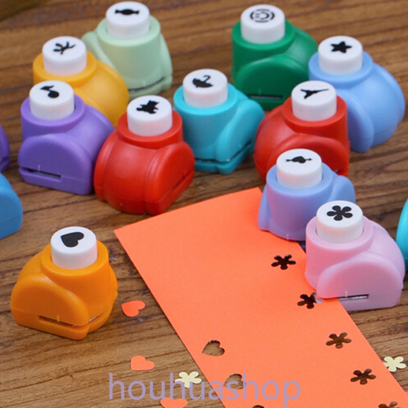 พร้อมส่ง เครื่องเจาะรูกระดาษ รูปดอกไม้ ขนาดเล็ก แฮนด์เมด DIY