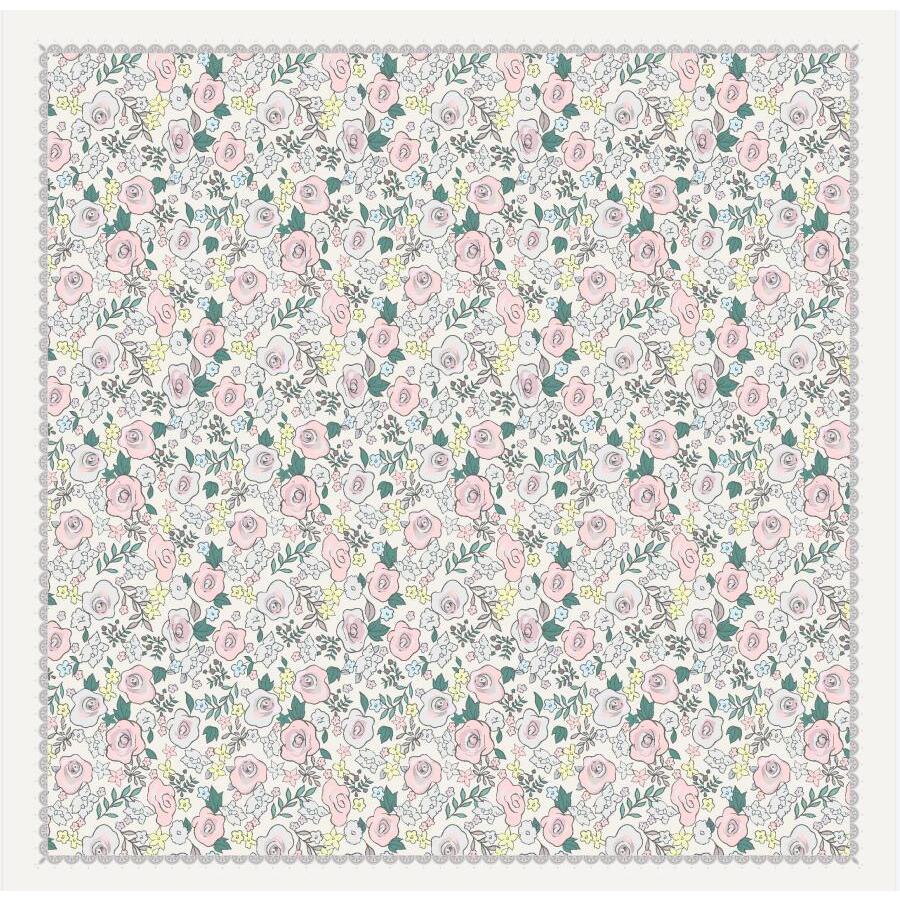ผ้าฝ้าย VOILE FIELD 45 ผ้าคลุมฮิญาบ ทรงสี่เหลี่ยม พิมพ์ลาย ราคาถูก