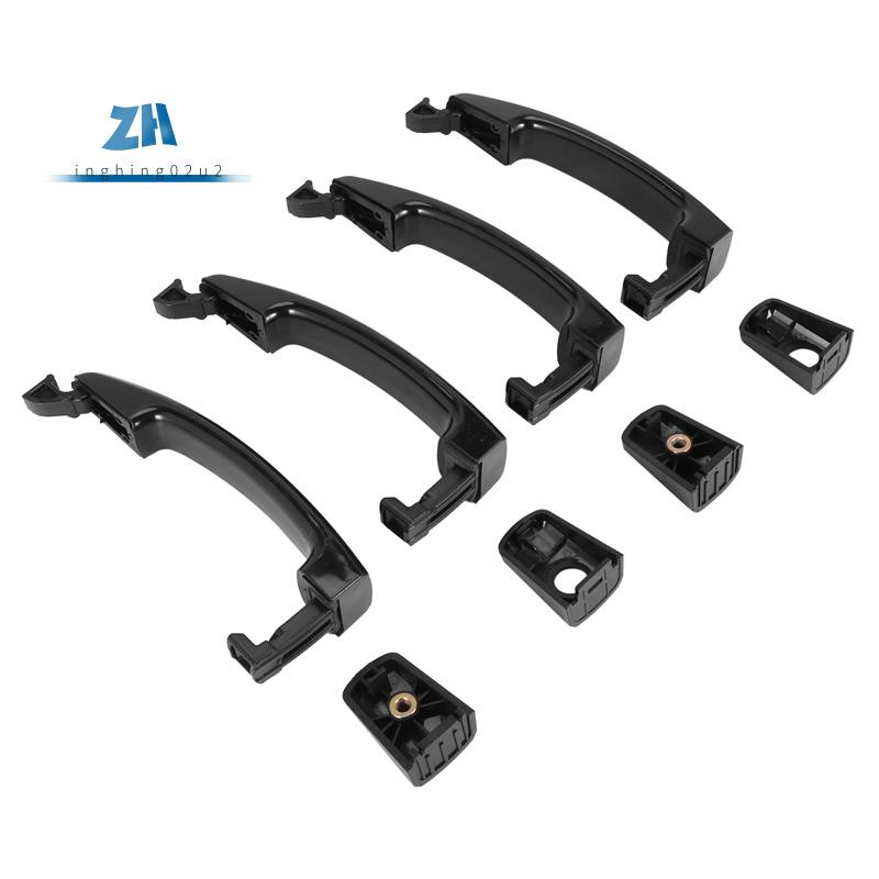 มือจับประตูรถยนต์ ด้านหน้า ด้านหลัง ซ้าย และขวา สําหรับ Chevrolet Aveo 2007 2008 2009 2010 2011 4 ชิ้น ต่อชุด 96468254 25972958