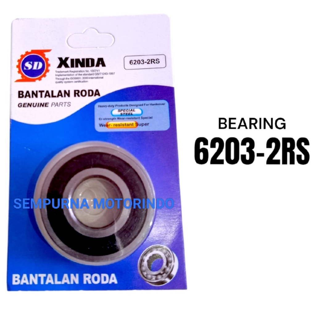 BEARING LAHER 6203 2RS - XINDA