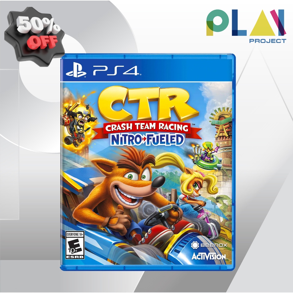 [PS4] [มือ1] CTR Crash Team Racing - Nitro Fueled [แผ่นแท้] [เกมps4] [PlayStation4] ตลับเกม/แผ่นเกม/แผ่นเกมPS/xbox