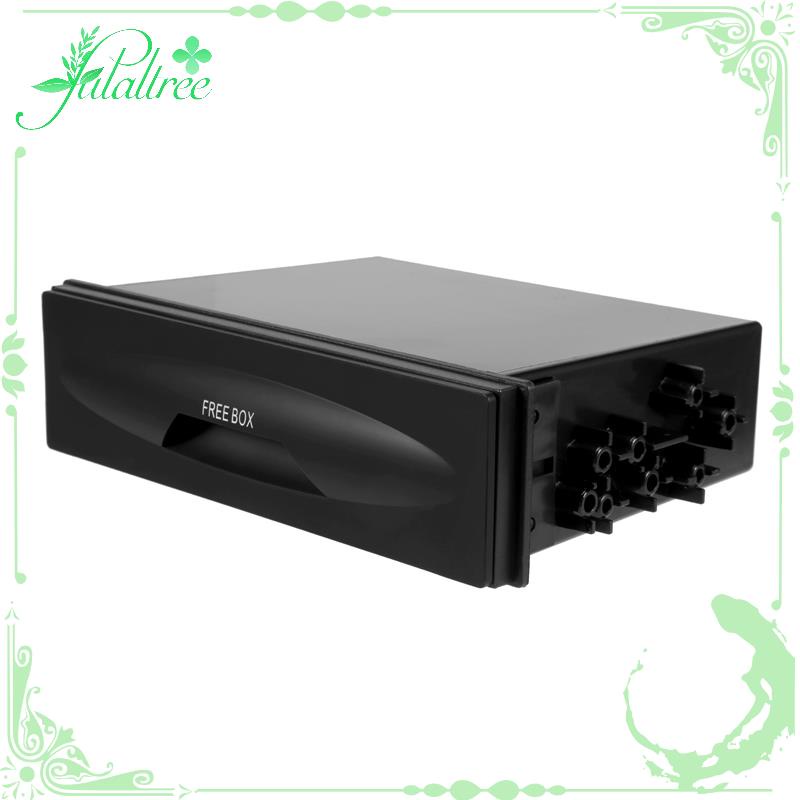 fulaltreeUniversal Car Storage Box CX-38 Single Layer Auto Single Din Dash วิทยุติดตั้ง Pocket-Kit 1