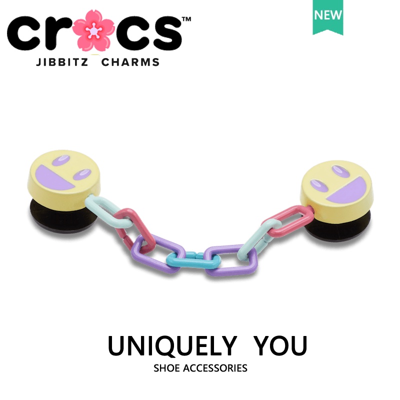 Pastel CHAIN jibbitz crocs กระดุม จี้รูปโซ่