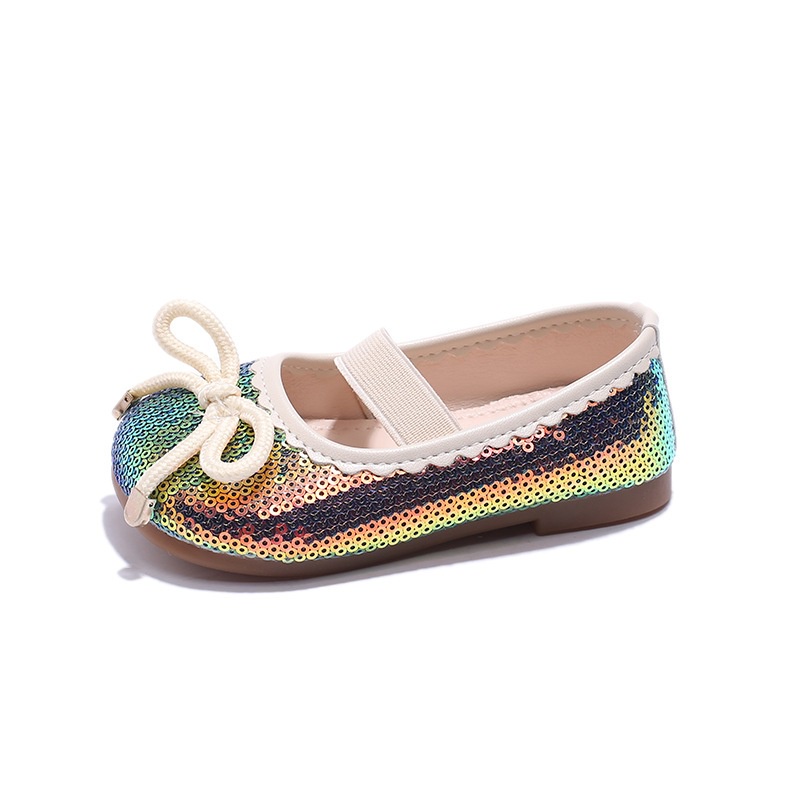 LOVEBABY รองเท้าคัทชูเด็กผู้หญิงแบบสวม มาพร้อมสายรัด รุ่น V701