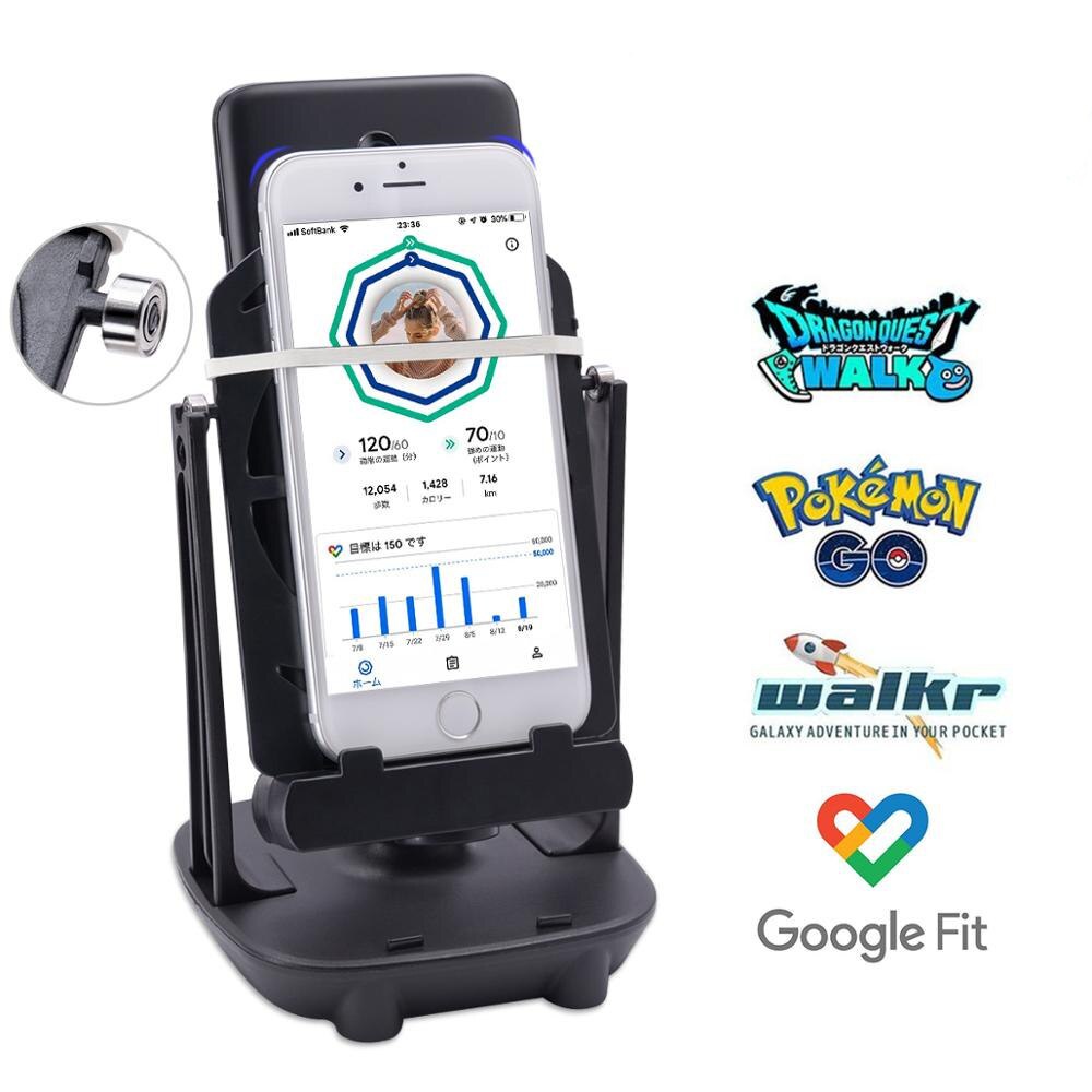 เครื่องเขย่ามือถืออัตโนมัติ ตัวนับก้าว สำหรับ Pokemon GO และ Pikmin Bloom ช่วยเพิ่มระยะเดิน ฟักไข่ เก็บก้าว ใช้งานง่าย