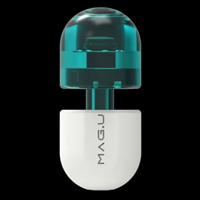 Gao STUDIO EDC ของเล่นสปินเนอร์ แม่เหล็ก เรืองแสง สีฟ้า