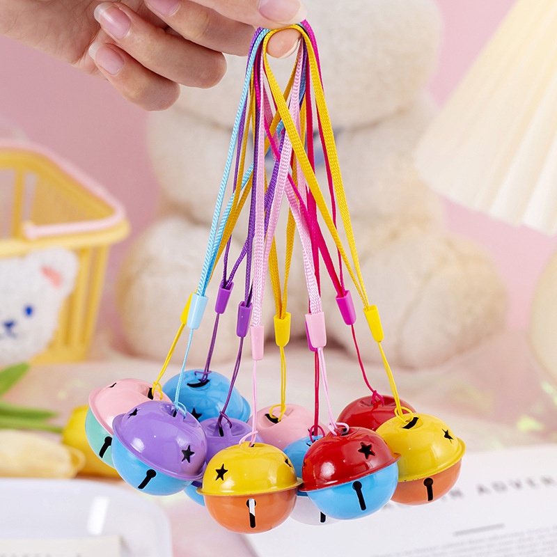 กระดิ่งโลหะ ขนาดเล็ก สําหรับตกแต่งกระเป๋า diy SP050