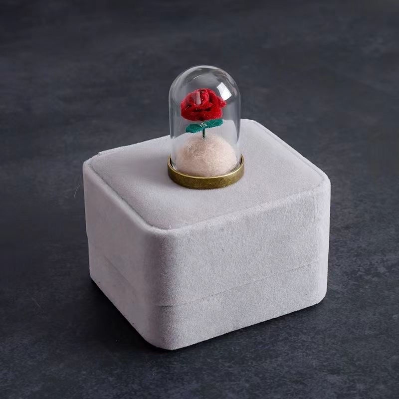 Hot# Spot# the Eternal Rose Glass Cover Series Birthday Gift for Girlfriend Valentine's Day Girlfriends Love.Q - รูปที่ 2