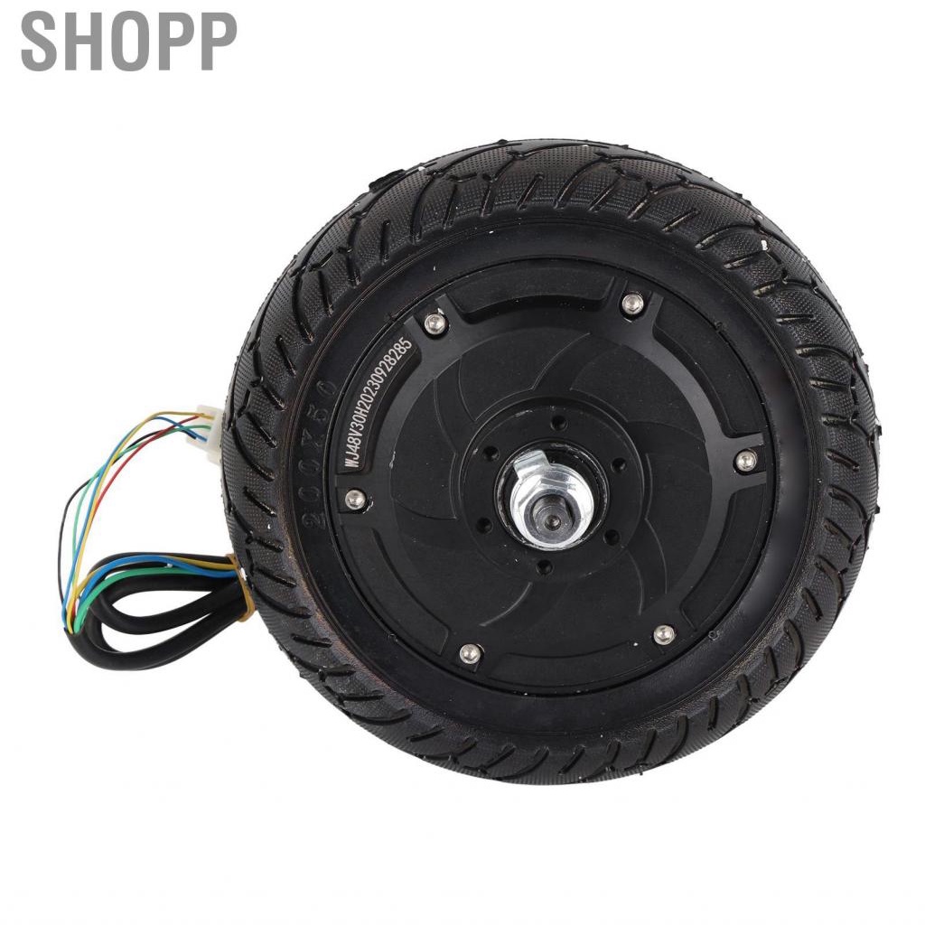 Shopp 8 Inch Electric Scooter Motor 48V 350W Brushless Wheel Hub with 200x50 Tire DC