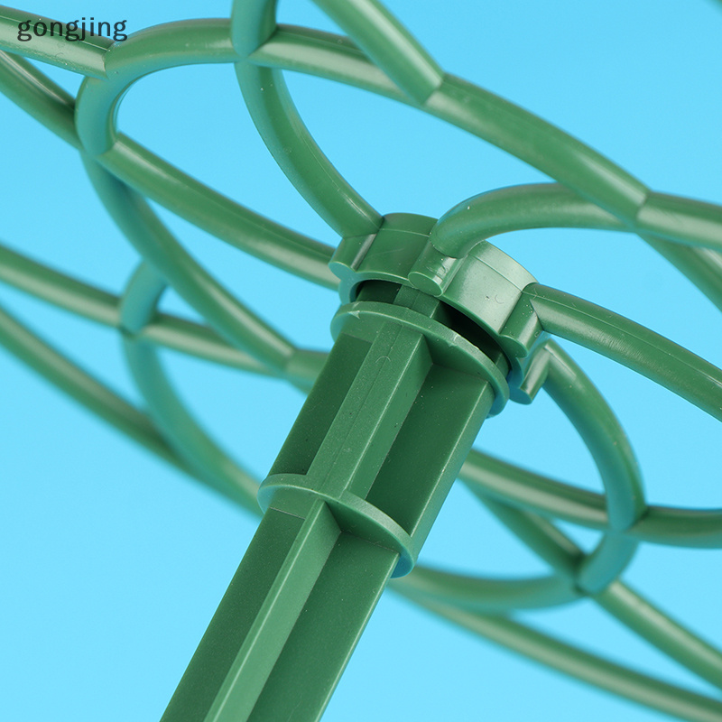 [Gong] 1 PC พลาสติกสวน Stackable Climbing Frame Plant Cage Frame Plant Support Stand Climbing Rack อุปกรณ์ทําสวน TH - รูปที่ 3