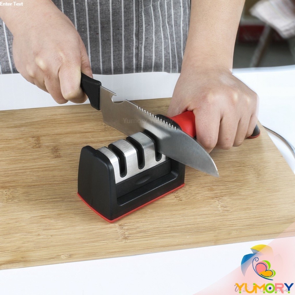 Yumory  ที่ลับมีด อุปกรณ์ลับมีด หินลับมีด ลับได้ เครื่องลับมีด แท่นลับมีด / Knife sharpener