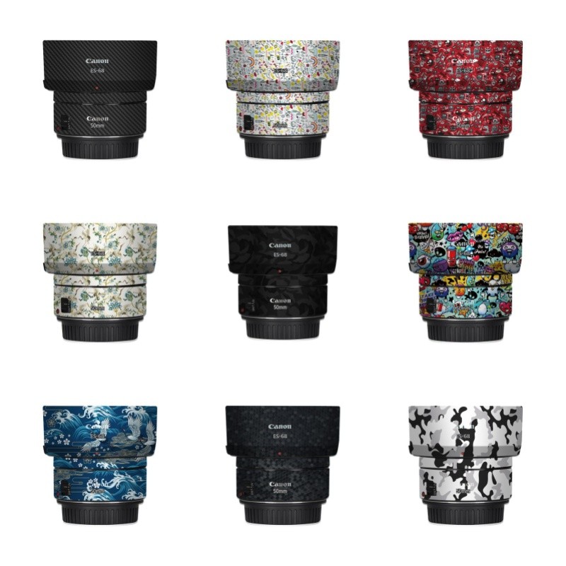 เหมาะสําหรับ Canon EF50F1.8 STM Lens Protector, Canon EF50F1.8 STM Lens Sticker, Canon EF50F1.8 STM 