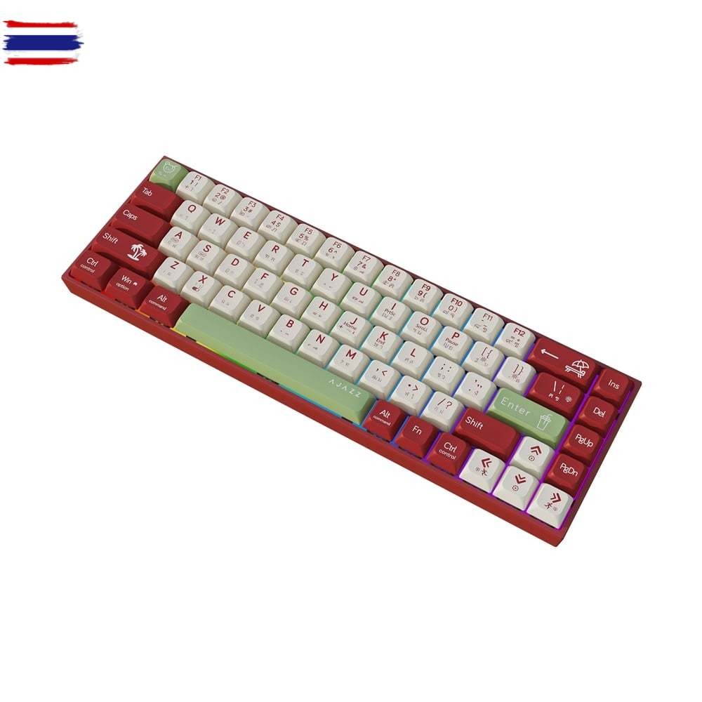 KEYBOARD AJAZZ AK681 SUMMER RED - RED SWITCH