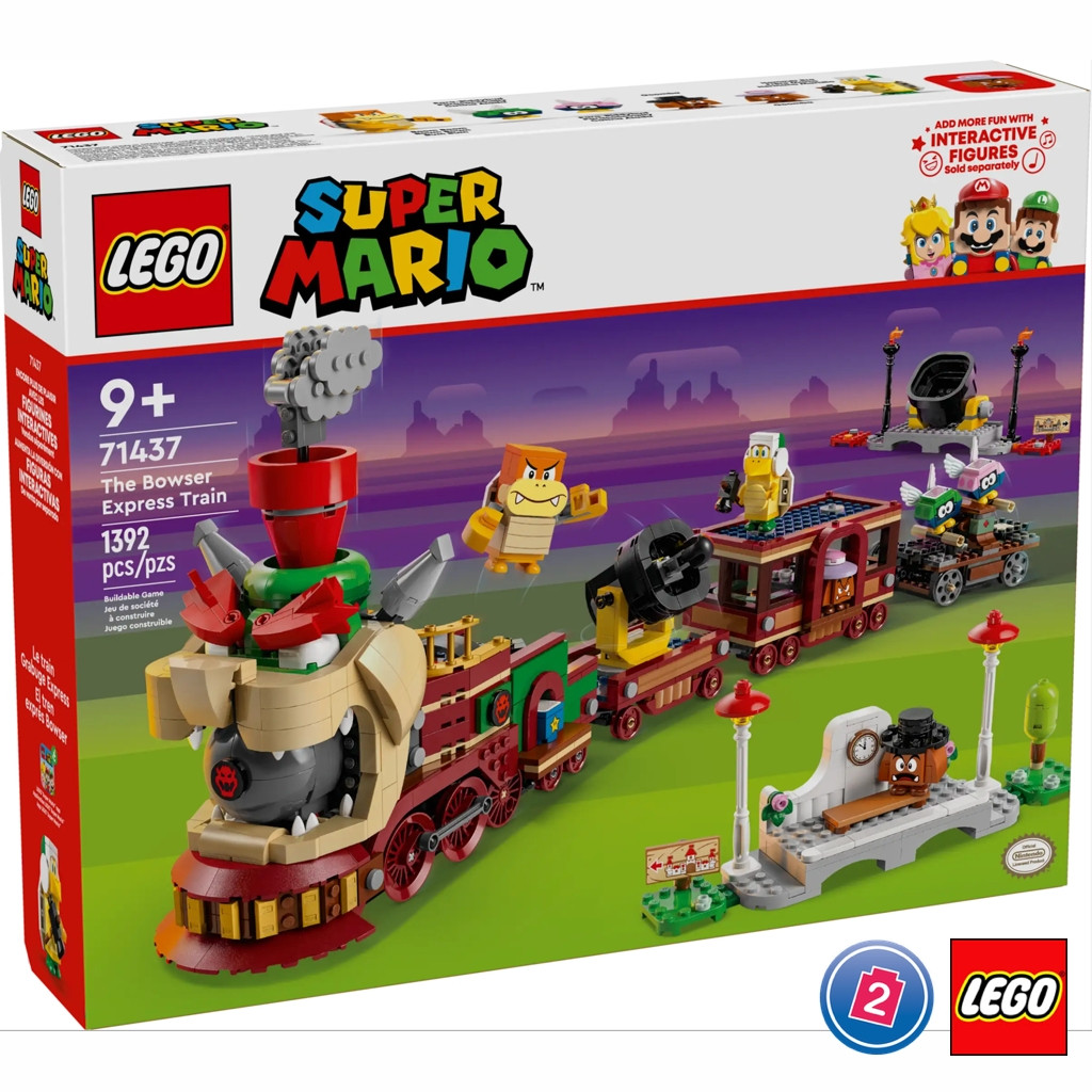 เลโก้ LEGO Super Mario 71437 The Bowser Express Train