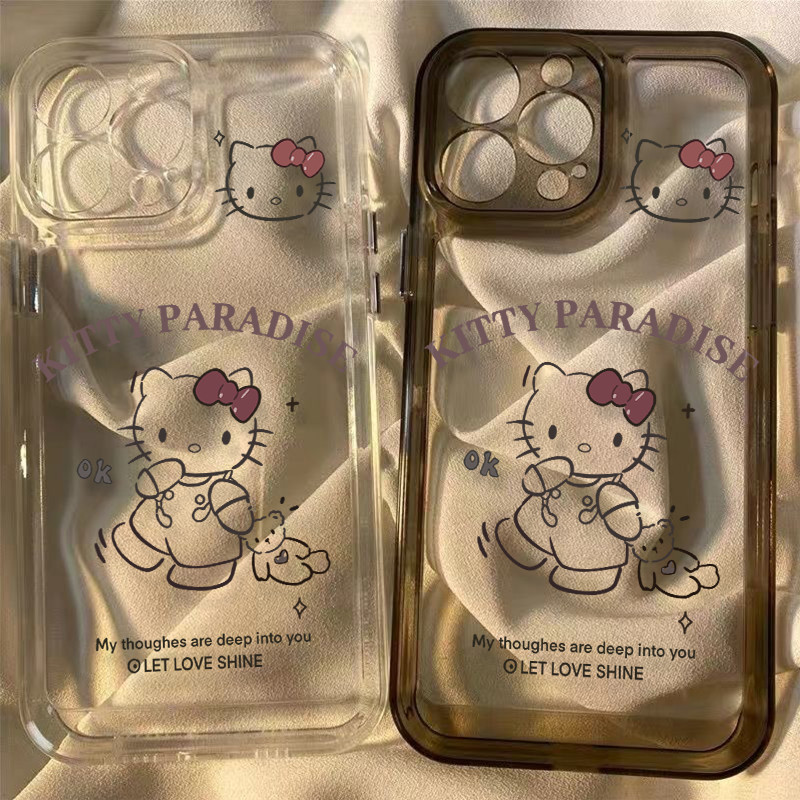 SUN ส่งจากไทย เคสโทรศัพท์มือถือนิ่ม เคสไอโฟน กันกระแทก สําหรับ IPHONE 16 11 12 13 14 15PRO MAX 7Plus XS/XR XSMax Cat