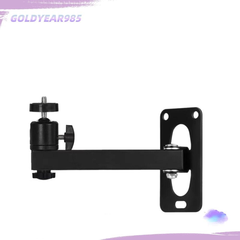 Goldyear985 ขาตั้งโปรเจคเตอร์, ขายึดติดผนังเหล็กคาร์บอนหมุนได้ 360 องศา, ที่วางโปรเจคเตอร์ที่ทนทานหลายมุมสากลปรับได้สําหรับ XGIMI/JMGO/