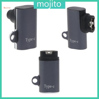 Mojito อะแดปเตอร์ชาร์จนาฬิกาข้อมือ Type C ตัวเมีย เป็น 4pin สําหรับ Approach S40 S60 X10 Smartwatch