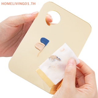 Onehome ไม้พายสเตนเลส สําหรับผสมรองพื้น แต่งหน้า