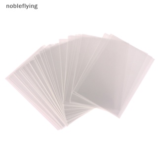 Nf ฟิล์มใส ป้องกันกรดโฟโต้การ์ด สไตล์เกาหลี 50 ชิ้น nobleflying