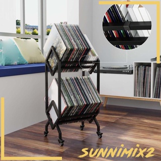 [Sunnimix2] ชั้นวางอัลบั้มบันทึกเสียง อเนกประสงค์ สําหรับบ้าน ออฟฟิศ