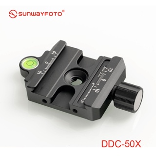 Sunwayfoto DDC-50X แคลมป์ขาตั้งกล้อง แบบปลดเร็ว สําหรับ DSLR 48 มม. 3/8