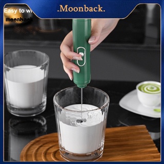 &lt;moonback&gt; เครื่องตีไข่ไฟฟ้า น้ําหนักเบา พกพาง่าย 3 ความเร็ว เกรดอาหาร สําหรับผู้ซื้อเอเชียตะวันออกเฉียงใต้